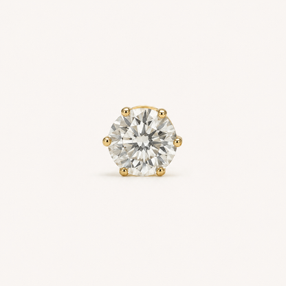 1ct ラボグロウンダイヤモンド　スタッドピアス   | K18